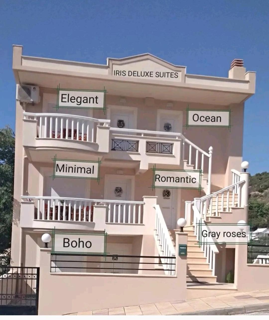 Iris Deluxe Suites 2 Kavala Eksteriør billede